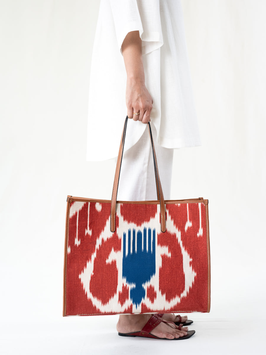 The Everyday Tote - Brick Red