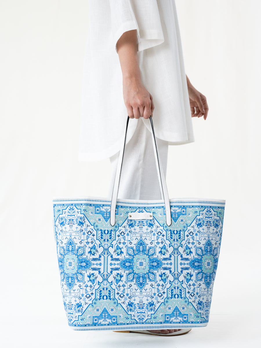 Boho Tote - Sea Blue