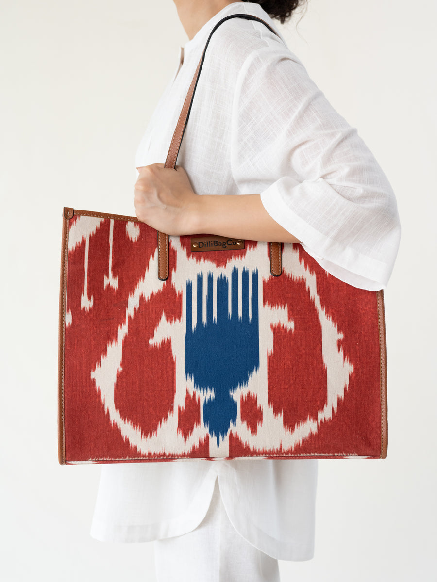 The Everyday Tote - Brick Red