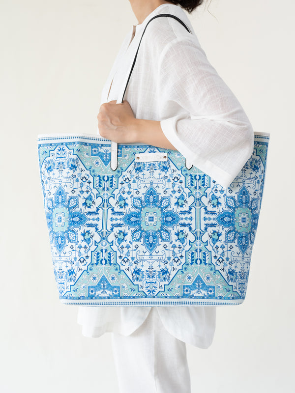 Boho Tote - Sea Blue