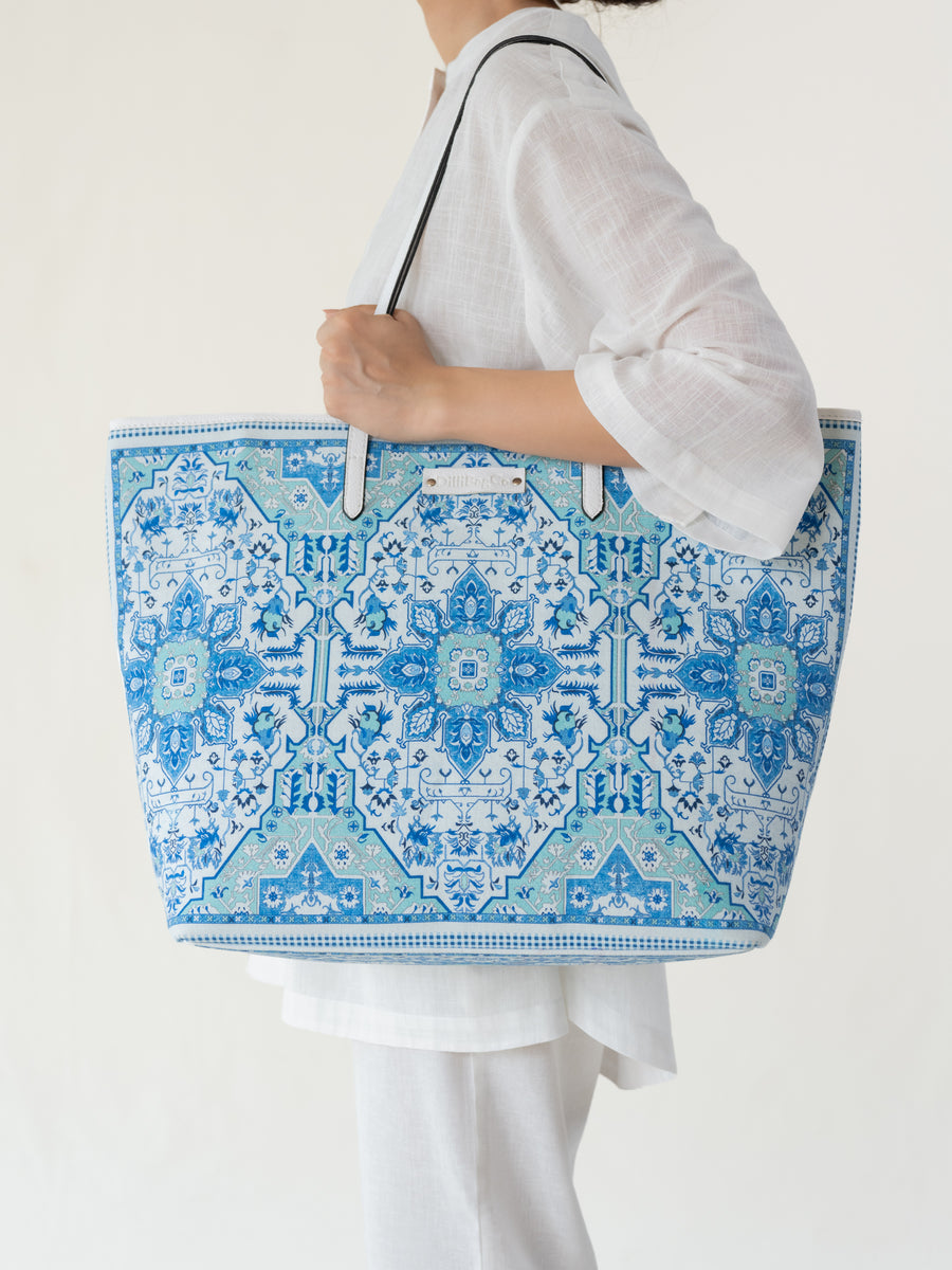 Boho Tote - Sea Blue