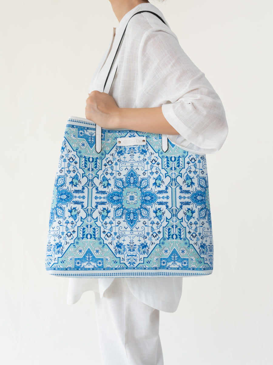 Boho Tote - Sea Blue