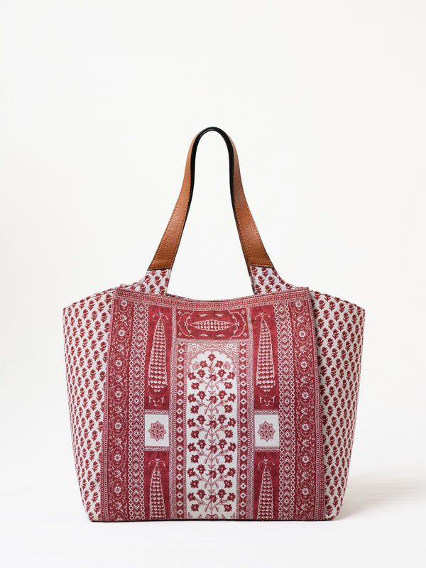 The Classic Tote - Brick Red