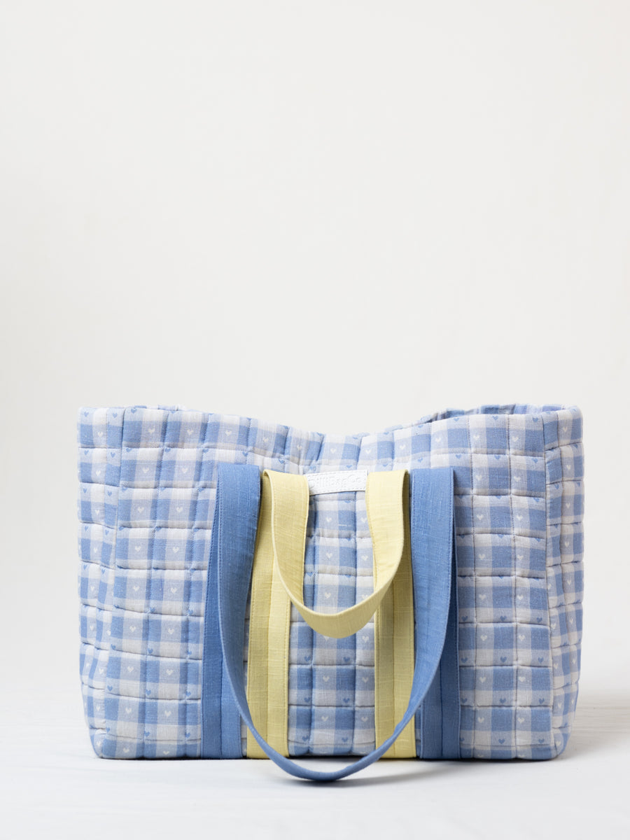 The OOO (Out of Office) Tote - Ice Blue