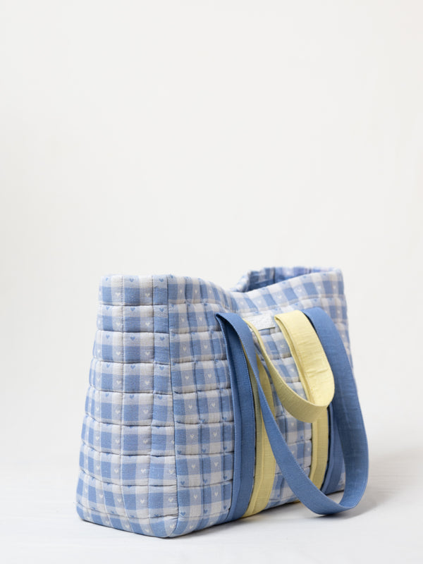 The OOO (Out of Office) Tote - Ice Blue