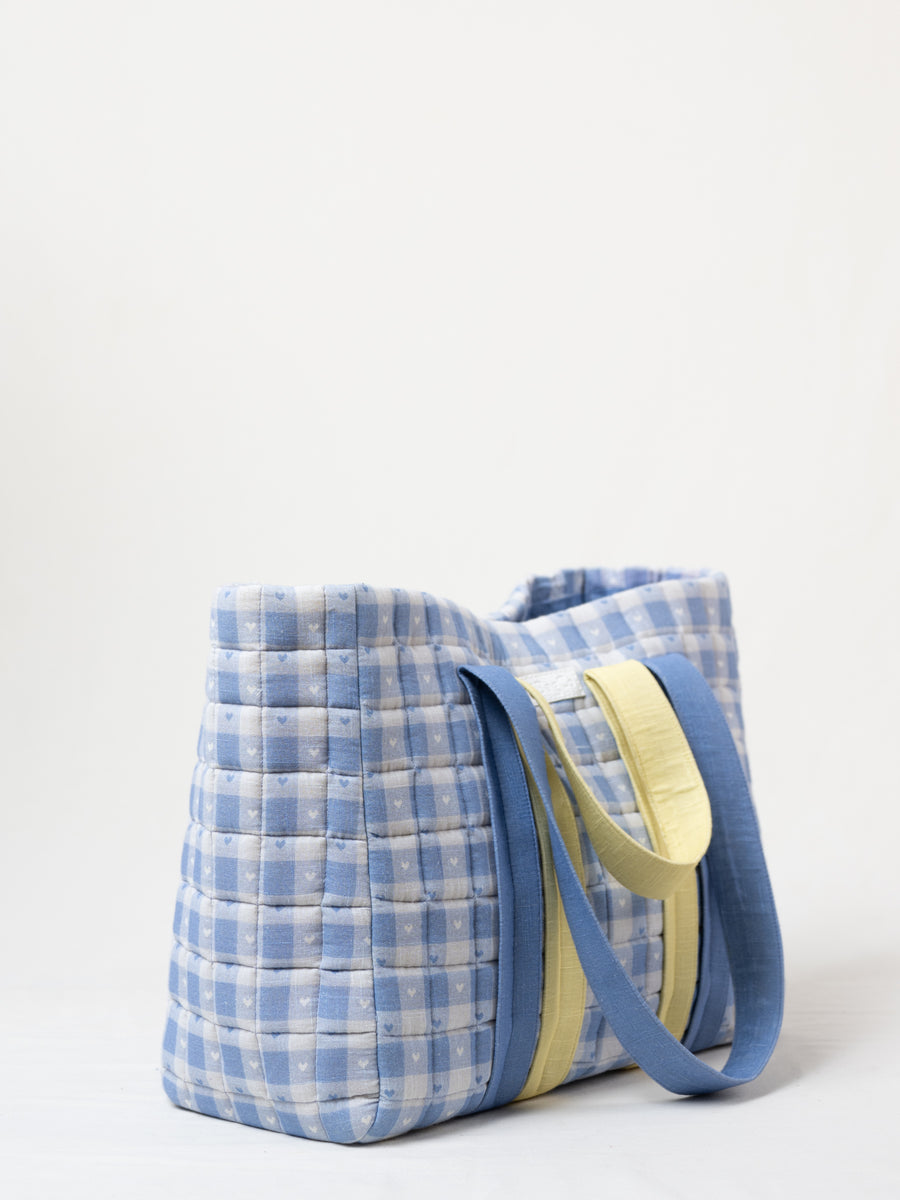 The OOO (Out of Office) Tote - Ice Blue