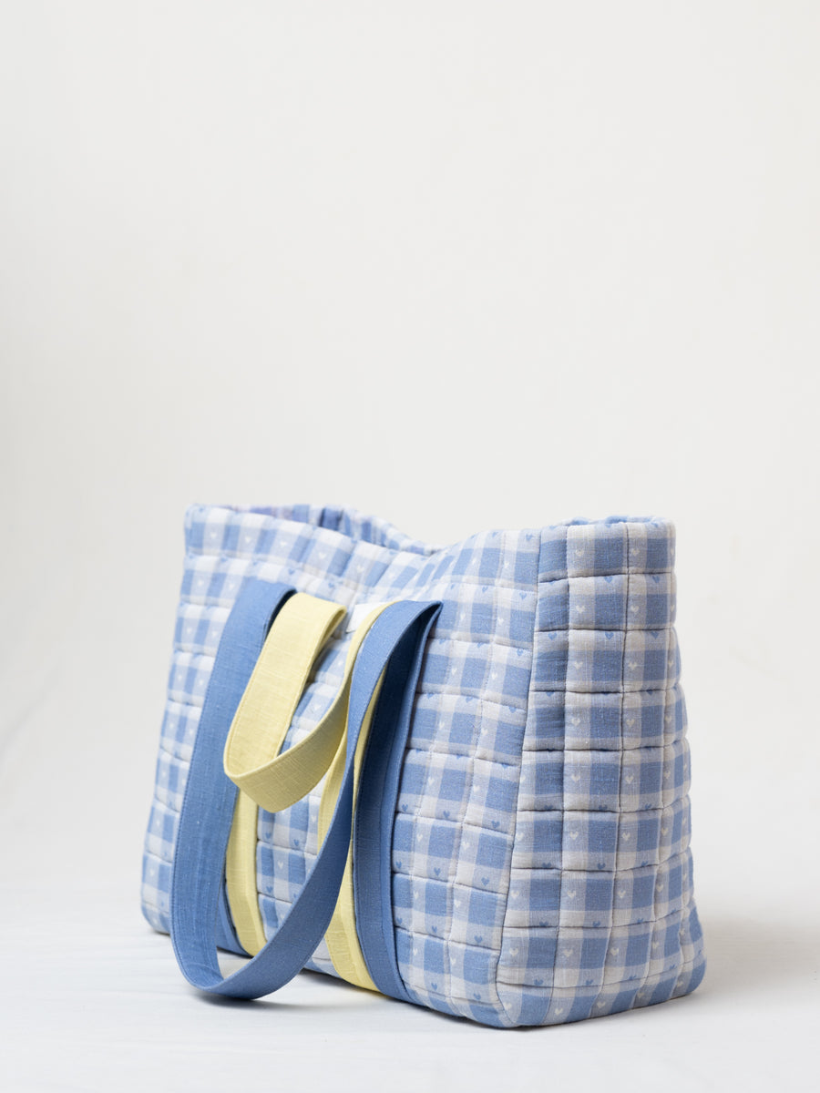 The OOO (Out of Office) Tote - Ice Blue