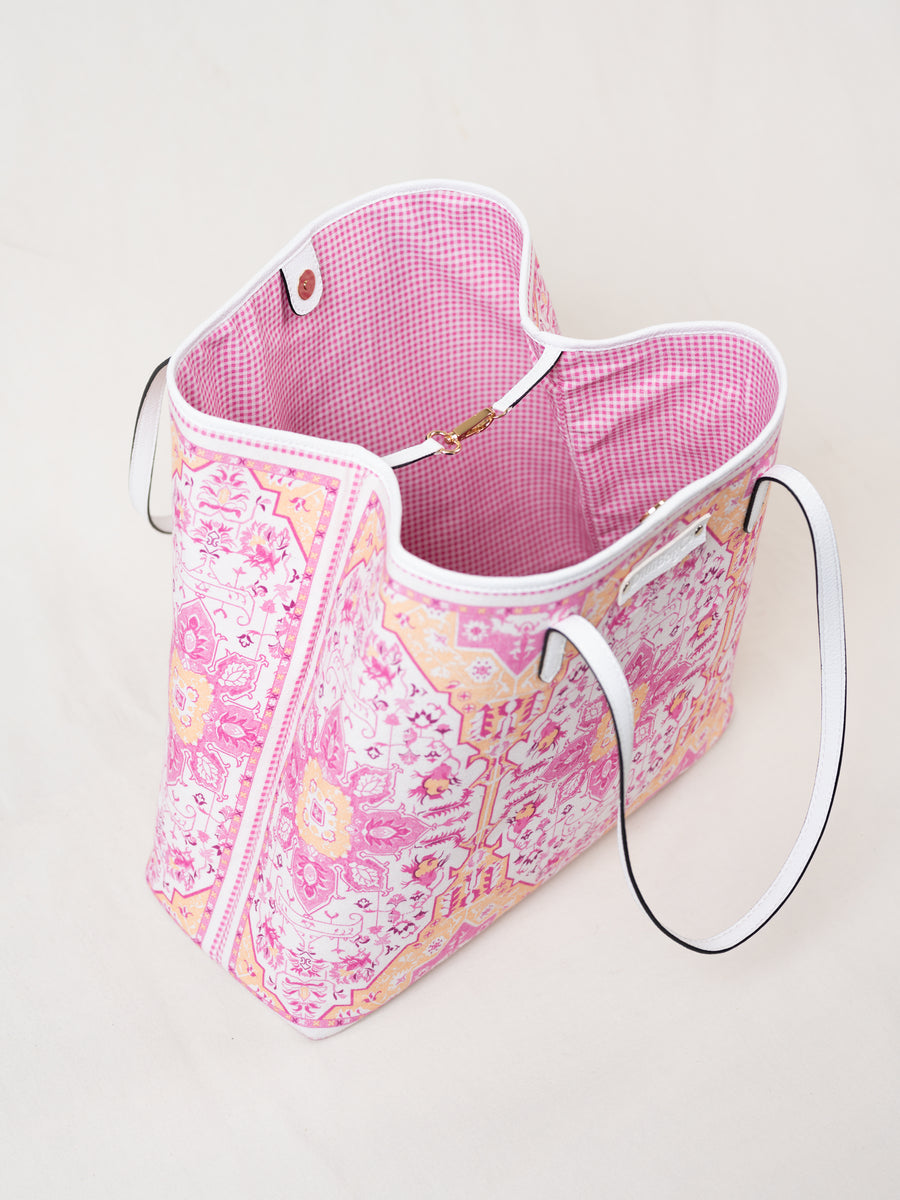 Boho Tote - Floro Pink